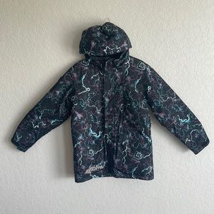 Burton Kids Jacket - Black with Blue and Pink Accents